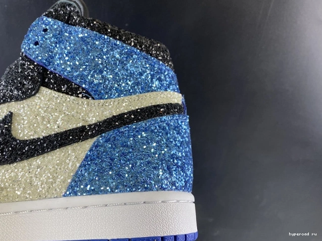 JORDAN AIR GLITTER X 1 CK5566-400 DESIGN FRAGMENT 0815